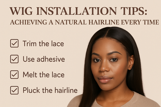 Wig Installation Tips: Achieving a Natural Hairline Every Time