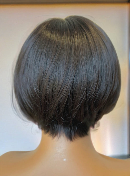 Kelly 6-inch Coarse Silk Bob Wig with 13x4 Lace Front - Sedna Wigs