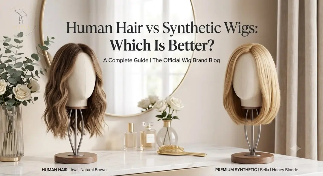 Human Hair vs Synthetic Wigs: Which Is Better? Sedna Wigs