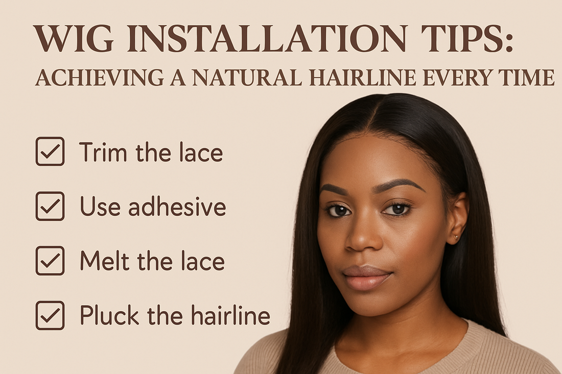 Wig Installation Tips: Achieving a Natural Hairline Every Time