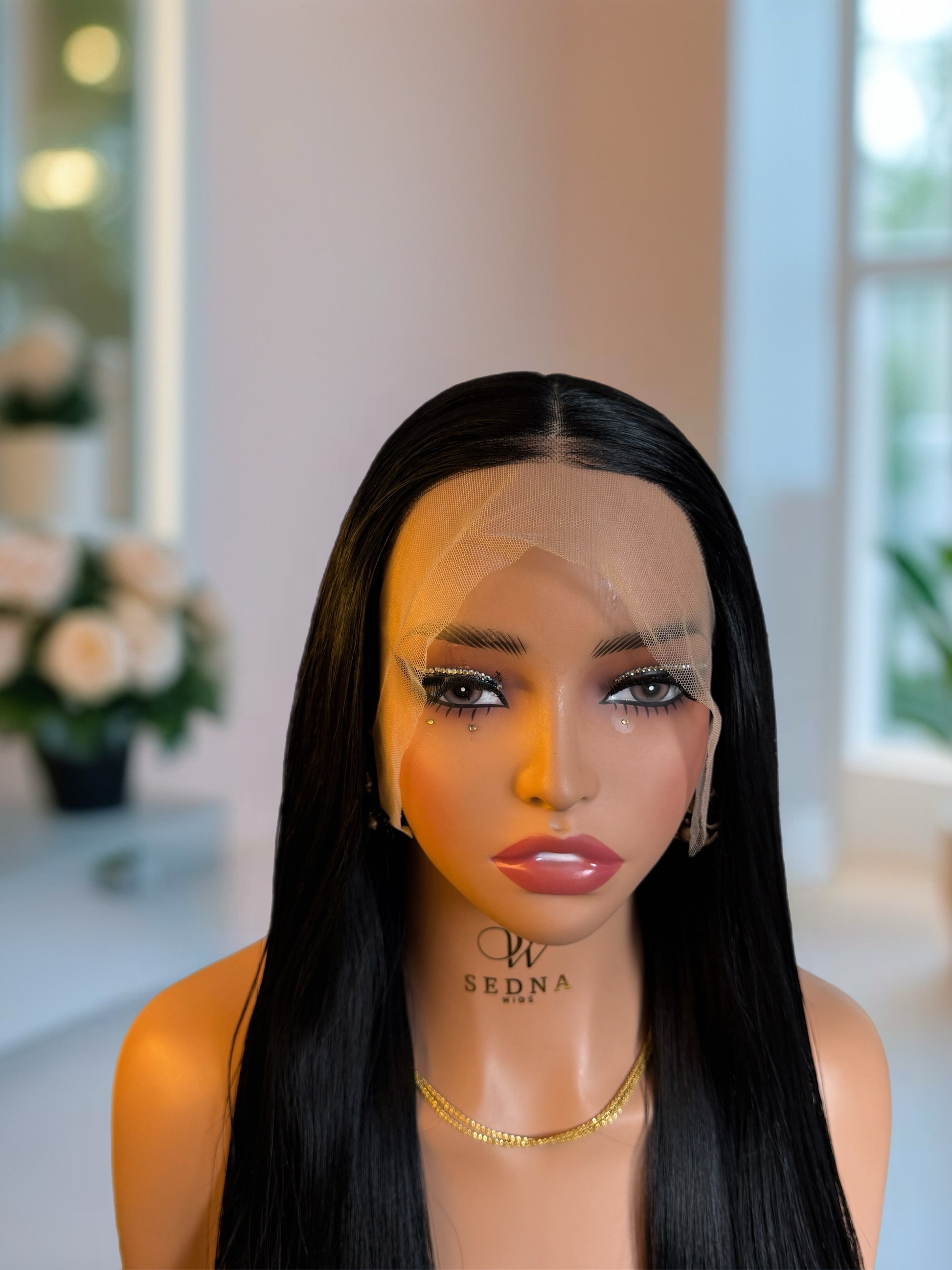 Athena 22 Inches 13x4 Straight Lace Front Wig - Sedna Wigs