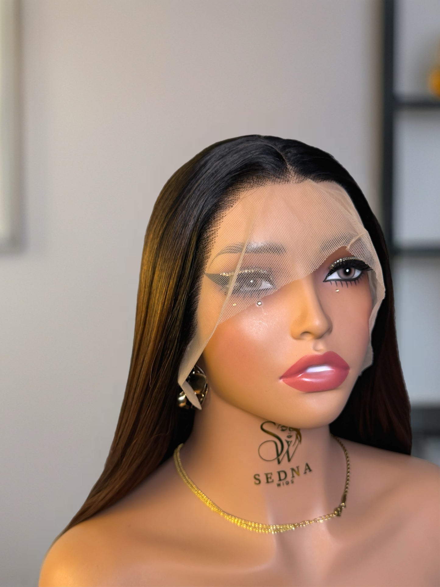 Empress Ombré 24” Sleek Straight Wig