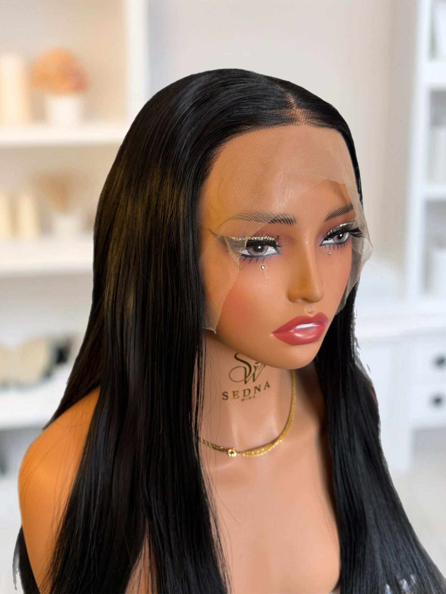Athena 22 Inches 13x4 Straight Lace Front Wig - Sedna Wigs