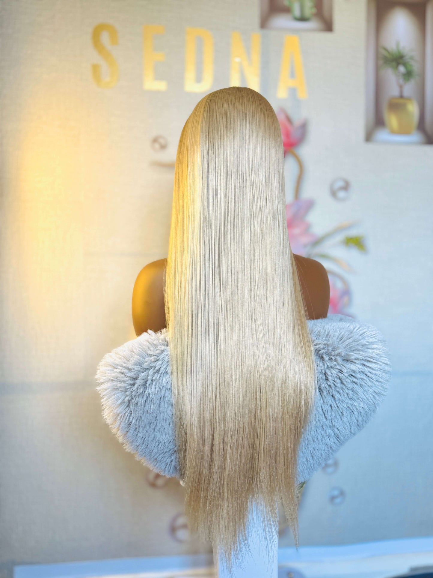 Aspen 26" Straight Platinum Blonde 13x6 HD Lace Wig - Sedna Wigs