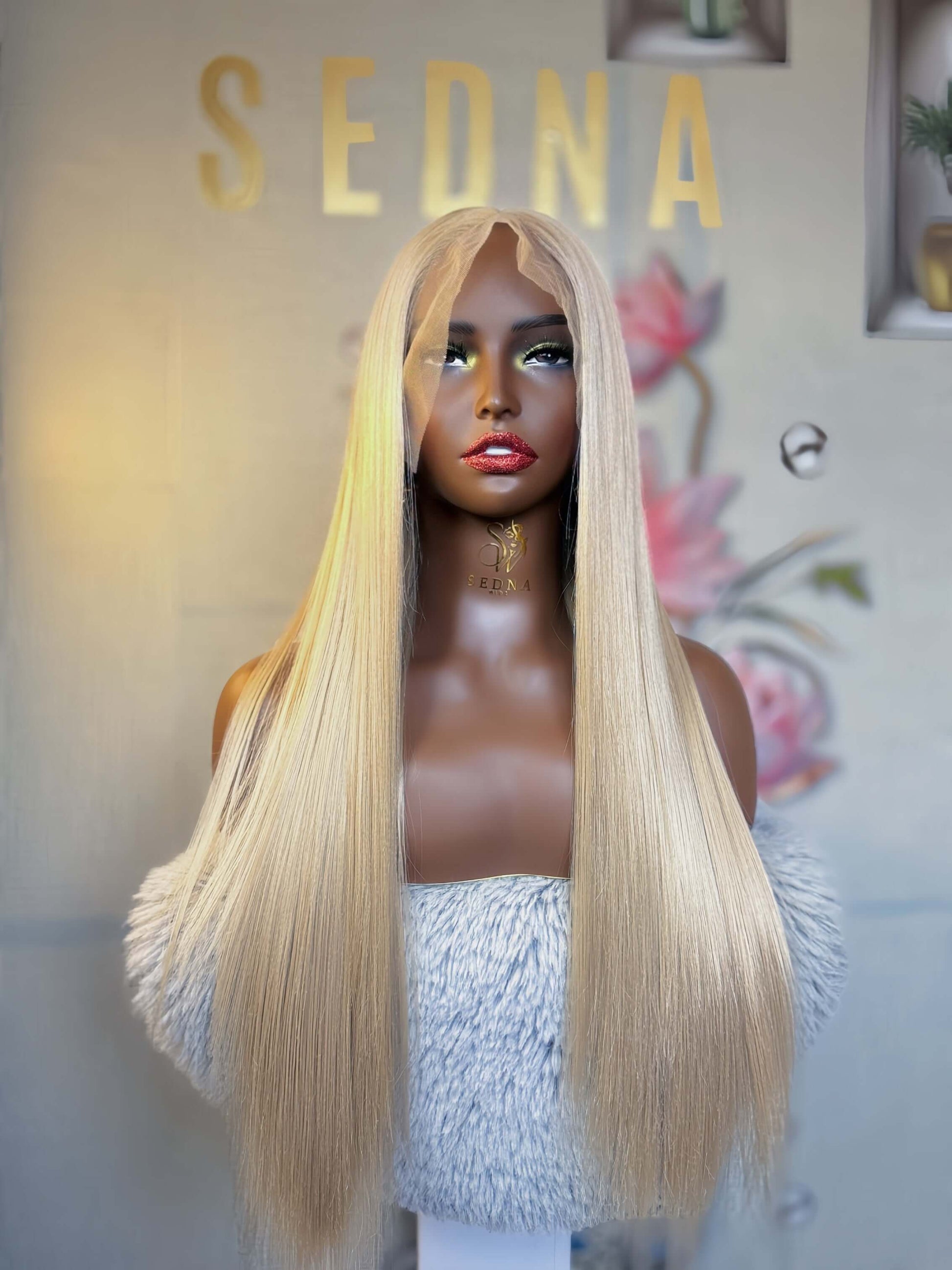 Aspen 26" Straight Platinum Blonde 13x6 HD Lace Wig - Sedna Wigs