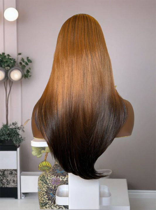 Bella Wig 22-inch Honey Blonde Ombre Wig - Sedna Wigs