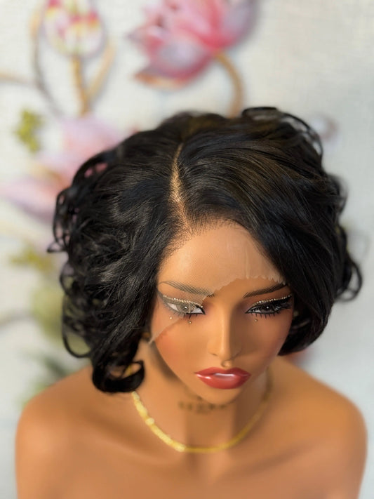 Coco Noir bouncy egg curls wig Premium Synthetic Wig Sedna Wigs