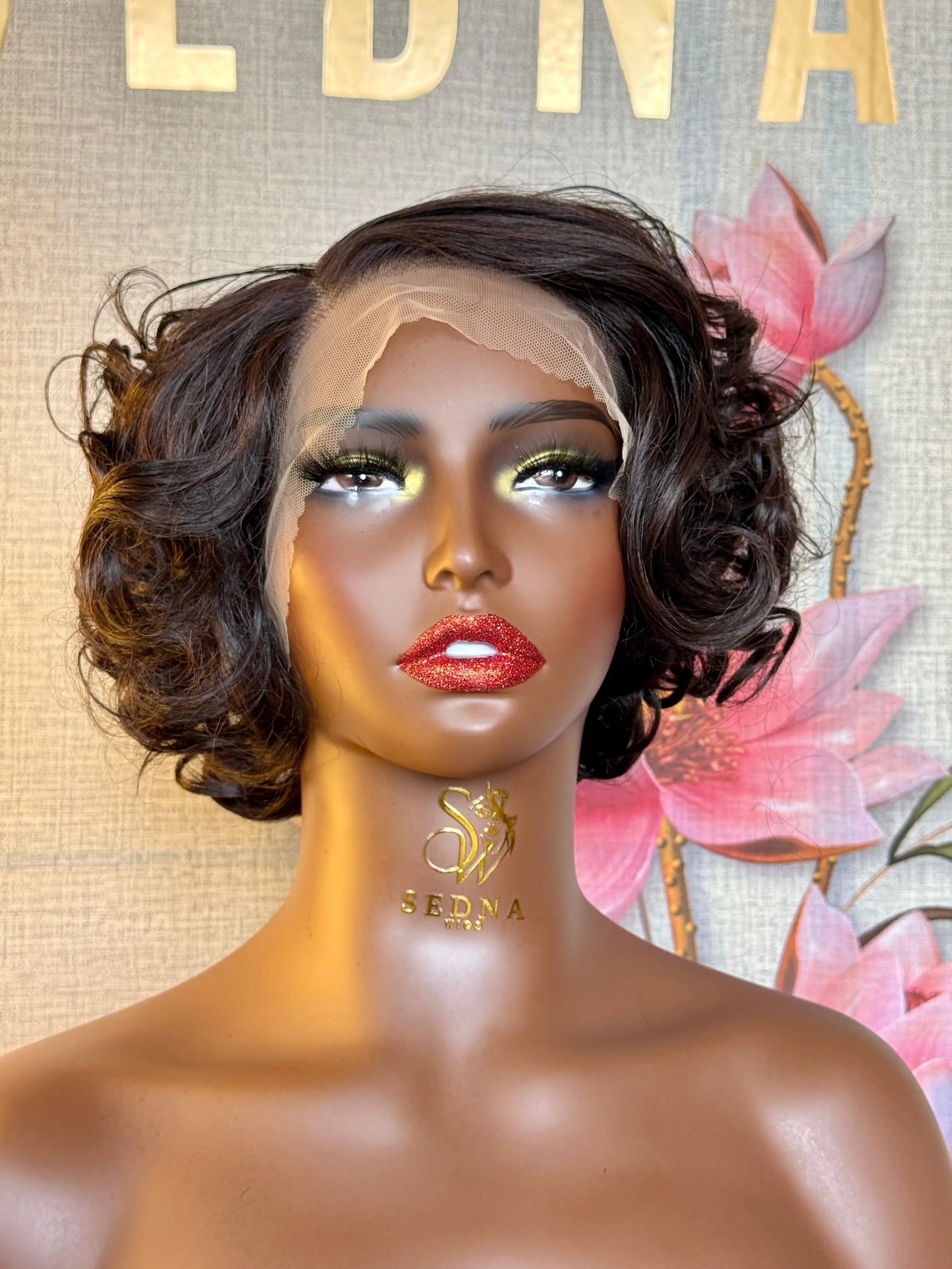 Coco bouncy egg curls wig Premium Synthetic Wig Sedna Wigs