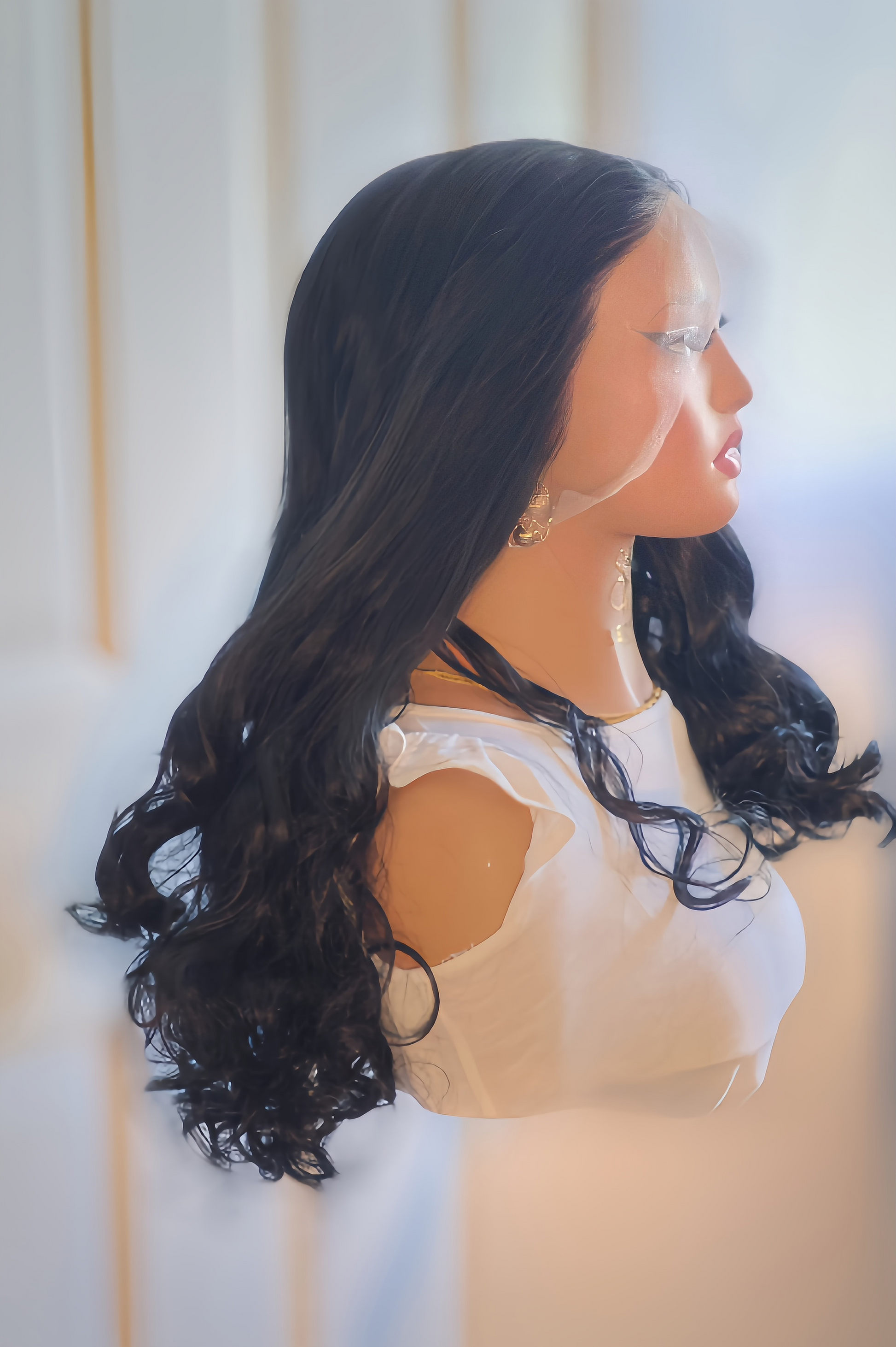 Emilia Classic Black Body Wave Bob - Lace Front Wig - Sedna Wigs