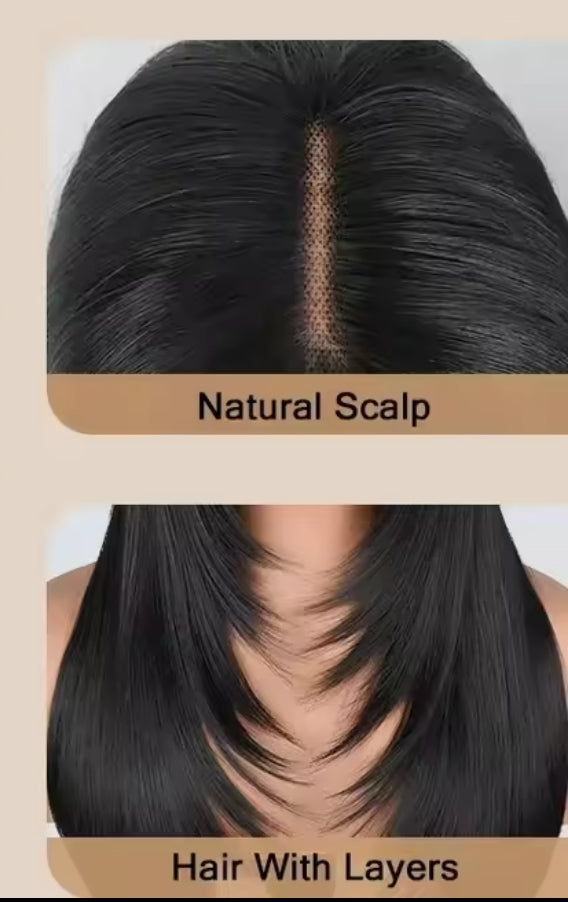 Maldives 22-Inch Straight Layered Fringe Wig