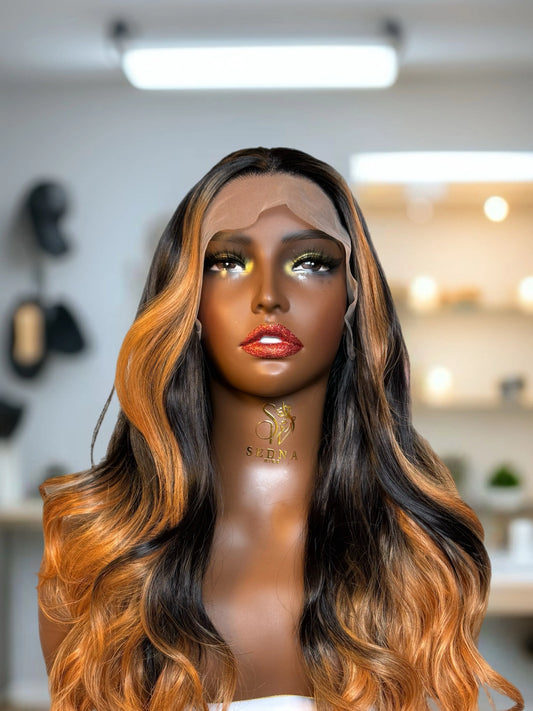 Issa 13x3 lace front wig UK Premium Synthetic Wig Sedna Wigs