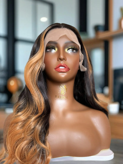 Issa 13x3 lace front wig UK Premium Synthetic Wig Sedna Wigs
