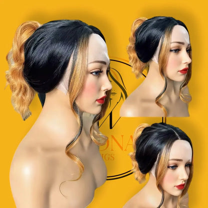Issa 13x3 lace front wig UK Premium Synthetic Wig Sedna Wigs