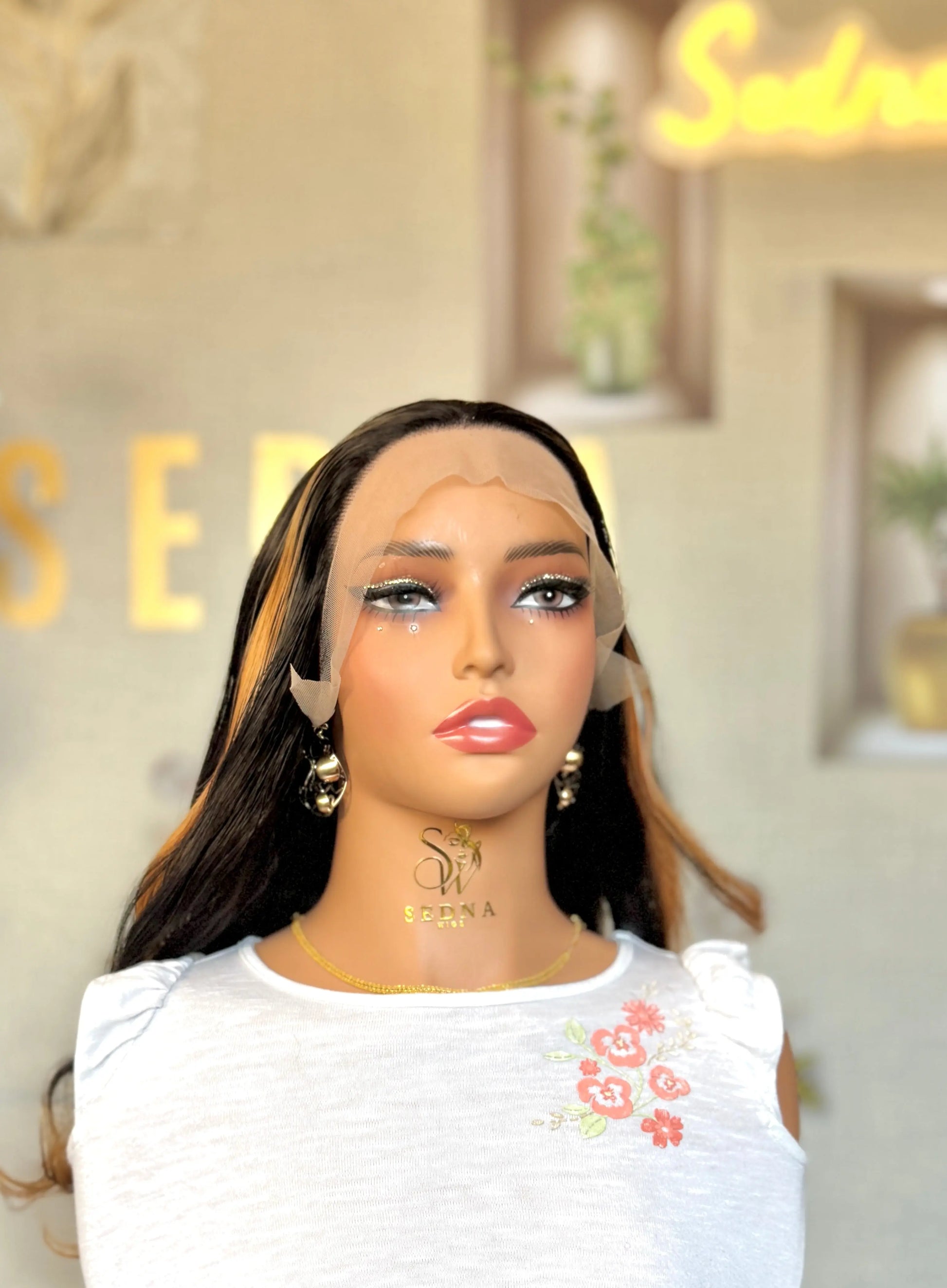 Issa 13x3 lace front wig UK Premium Synthetic Wig Sedna Wigs