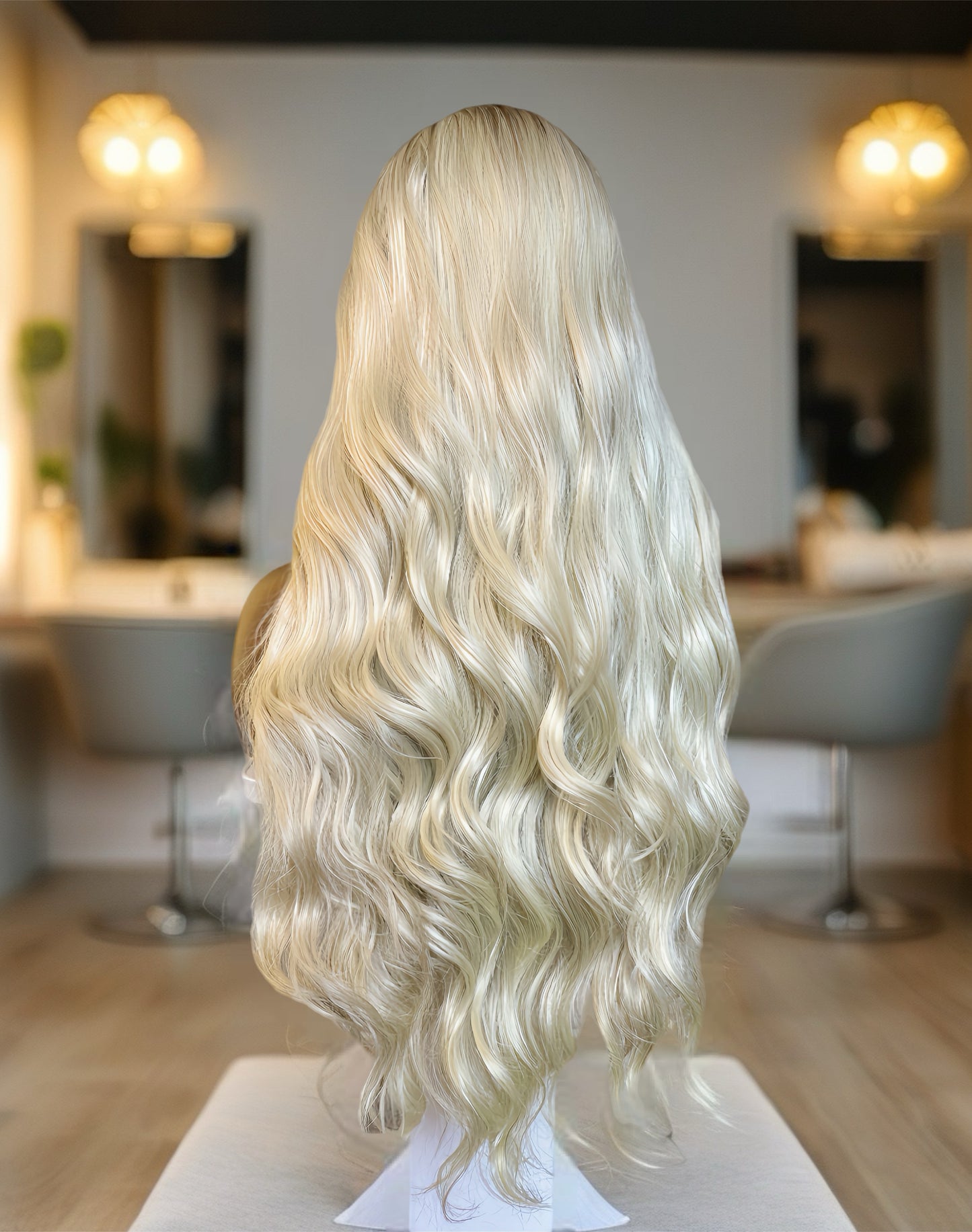 Malibu 24" Dark Rooted Blonde 13x4 Frontal Blend Wig - Sedna Wigs