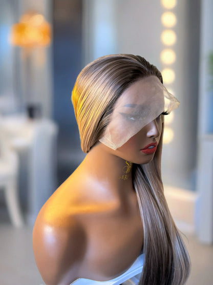 Mirabelle pre-styled blonde wig UK Premium Synthetic Wig Sedna Wigs