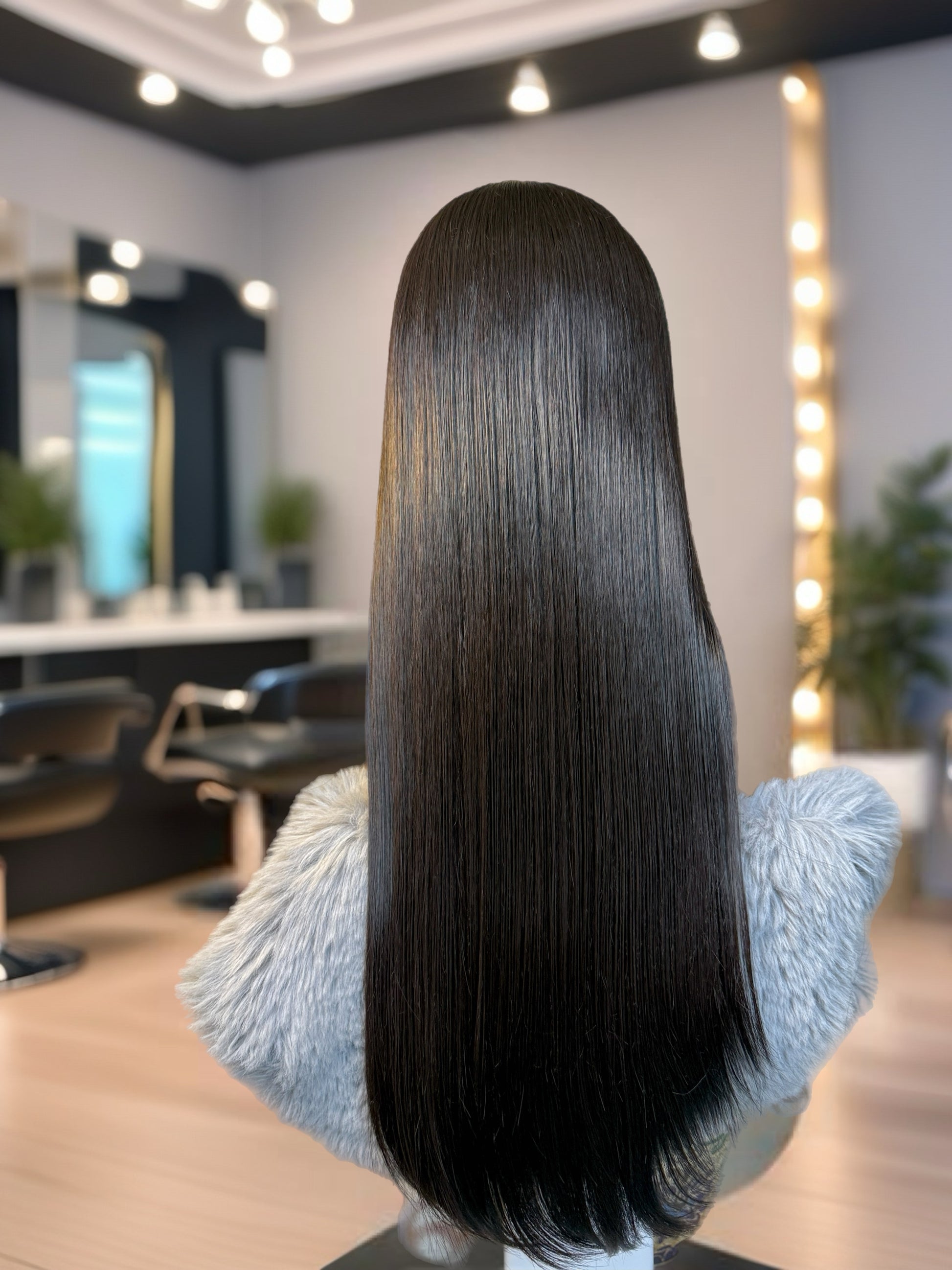 Raven 26-inch Jet Black Straight Wig - Sedna Wigs