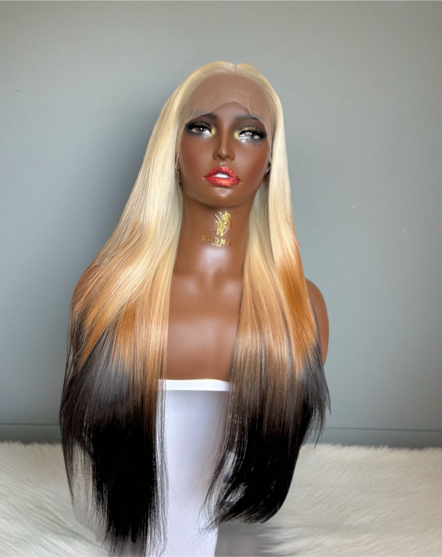 Sophie Blonde Ombre Lace Front Wig - Sedna Wigs