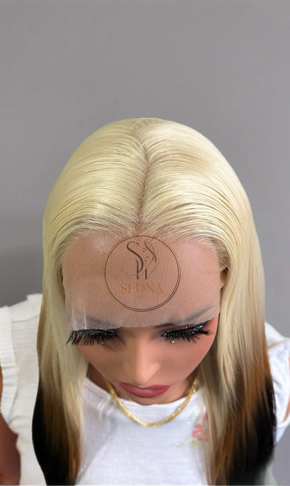 Sophie 24” blonde ombre wig Premium Synthetic Wig Sedna Wigs