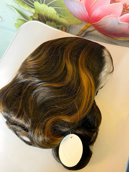 Zara realistic preplucked lace wig Premium Synthetic Wig Sedna Wigs