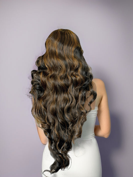 Zara Wig 26-inch Body Wave Caramel Ombre Wig - Sedna Wigs