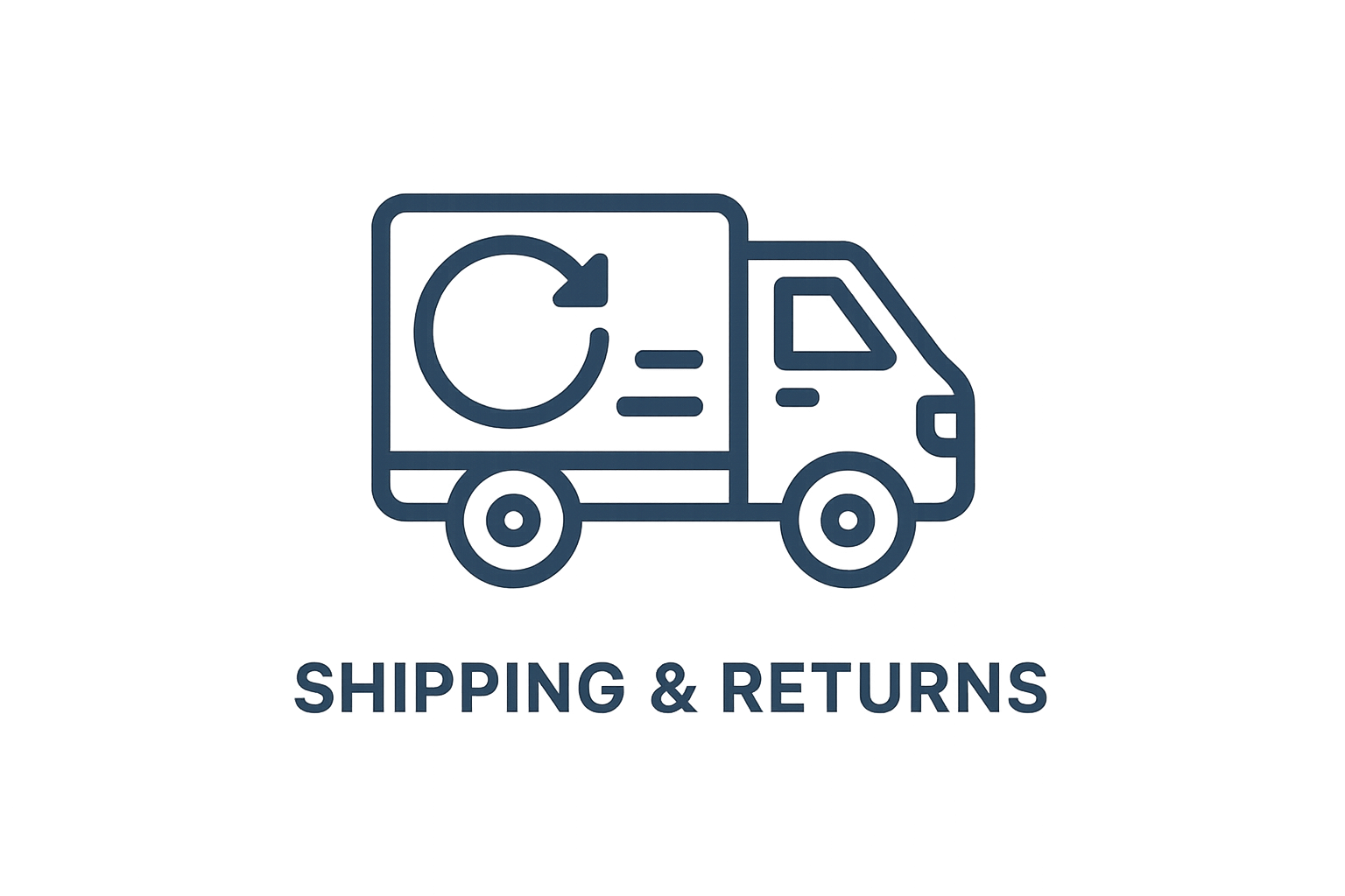 Shipping and returns icon