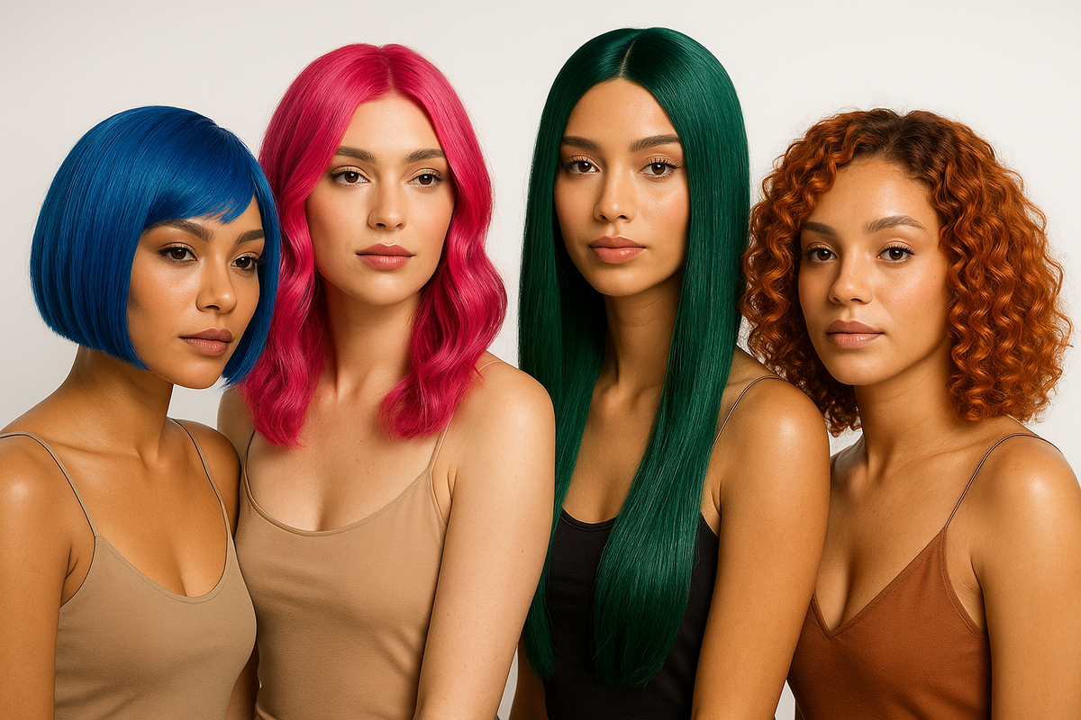 Wigs should be in different lengths and styles